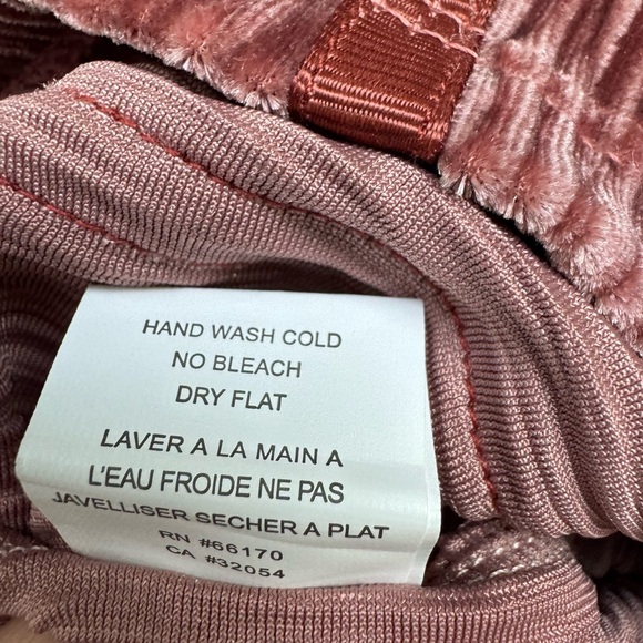 Anthro Blue Tassel Corset Seamed Cami Top Crushed Velvet Spaghetti Straps Large - Picture 11 of 12